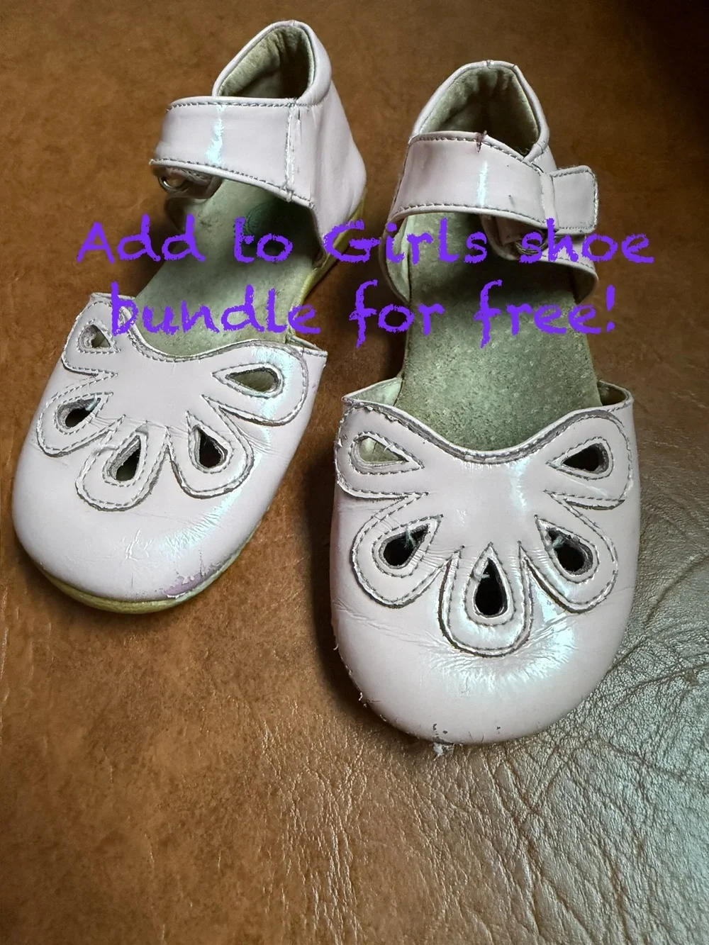 Livie & Luca Pink Mary Jane Petal Dress Shoes size 12. Add to any girls bunde